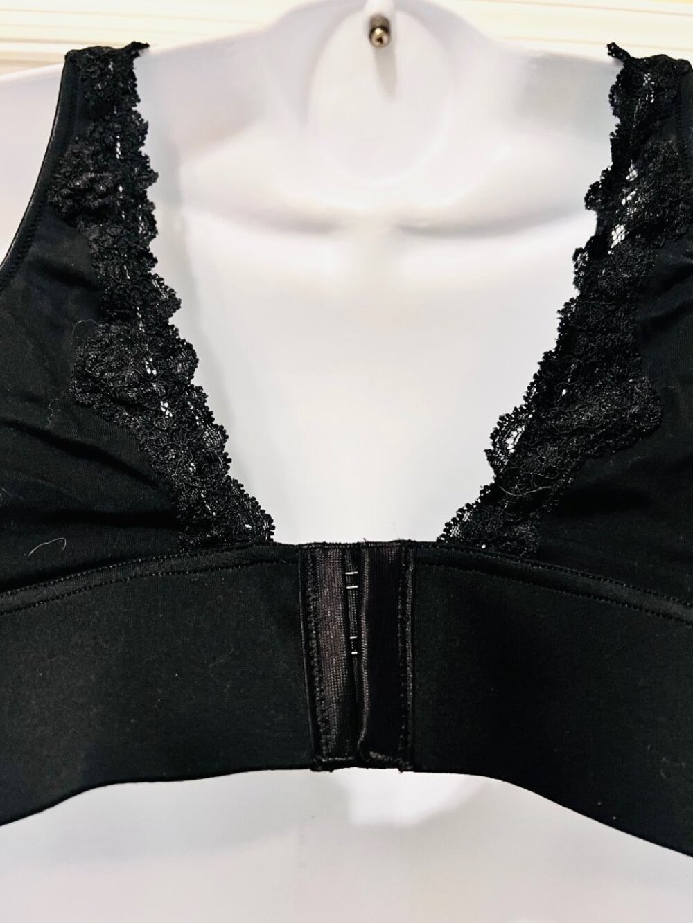 Soma Embraceable Wireless Unlined Lace Bra-Large-Super Soft-Adjustable-Lightweig - Picture 9 of 14